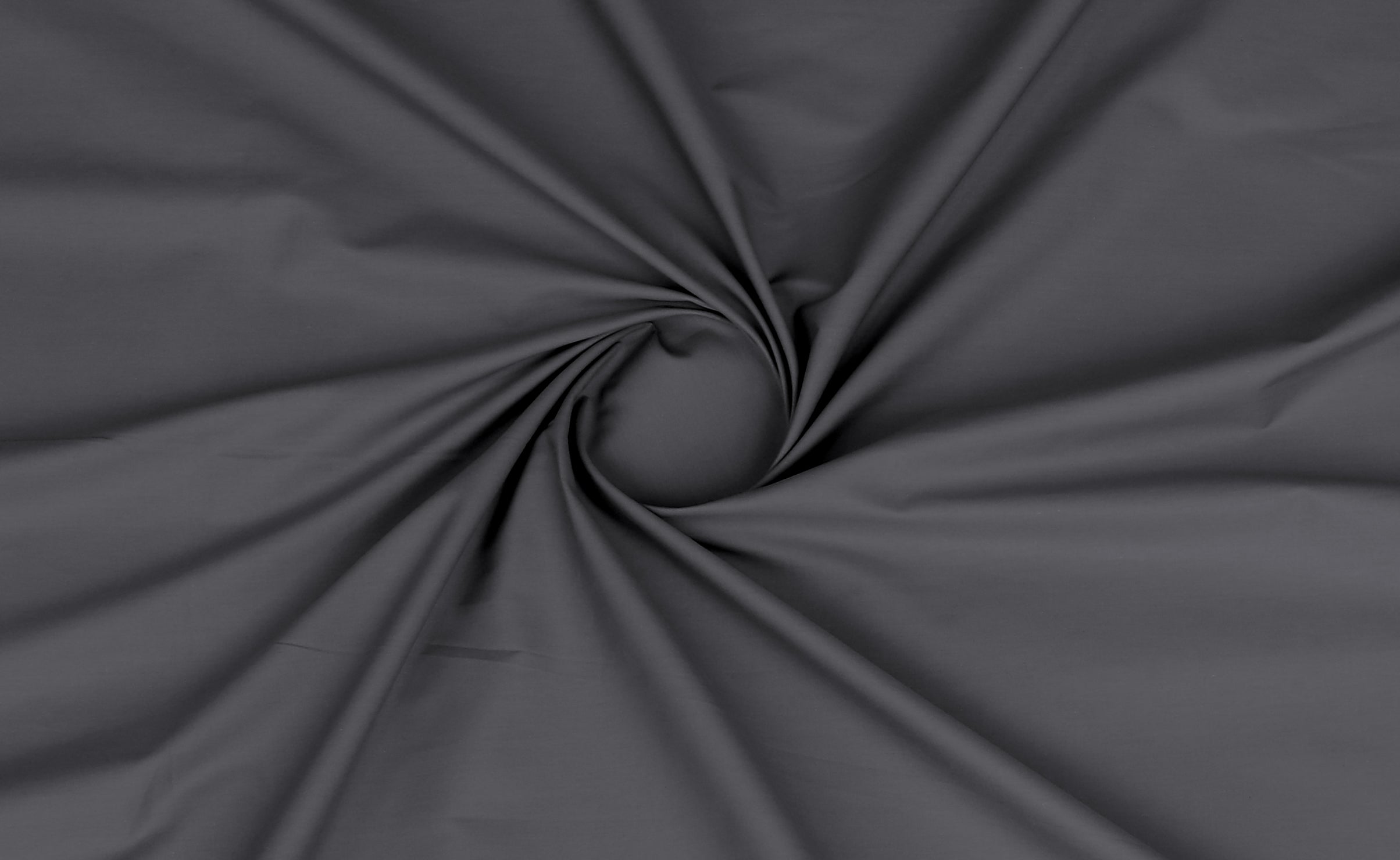 Funky Gadgets Flat Sheet 100% Egyptian Cotton Bed Sheet 300 Thread Count Luxury Hotel Quality Flat Sheets Plain Dyed Breathable Bed Sheets -Charcoal