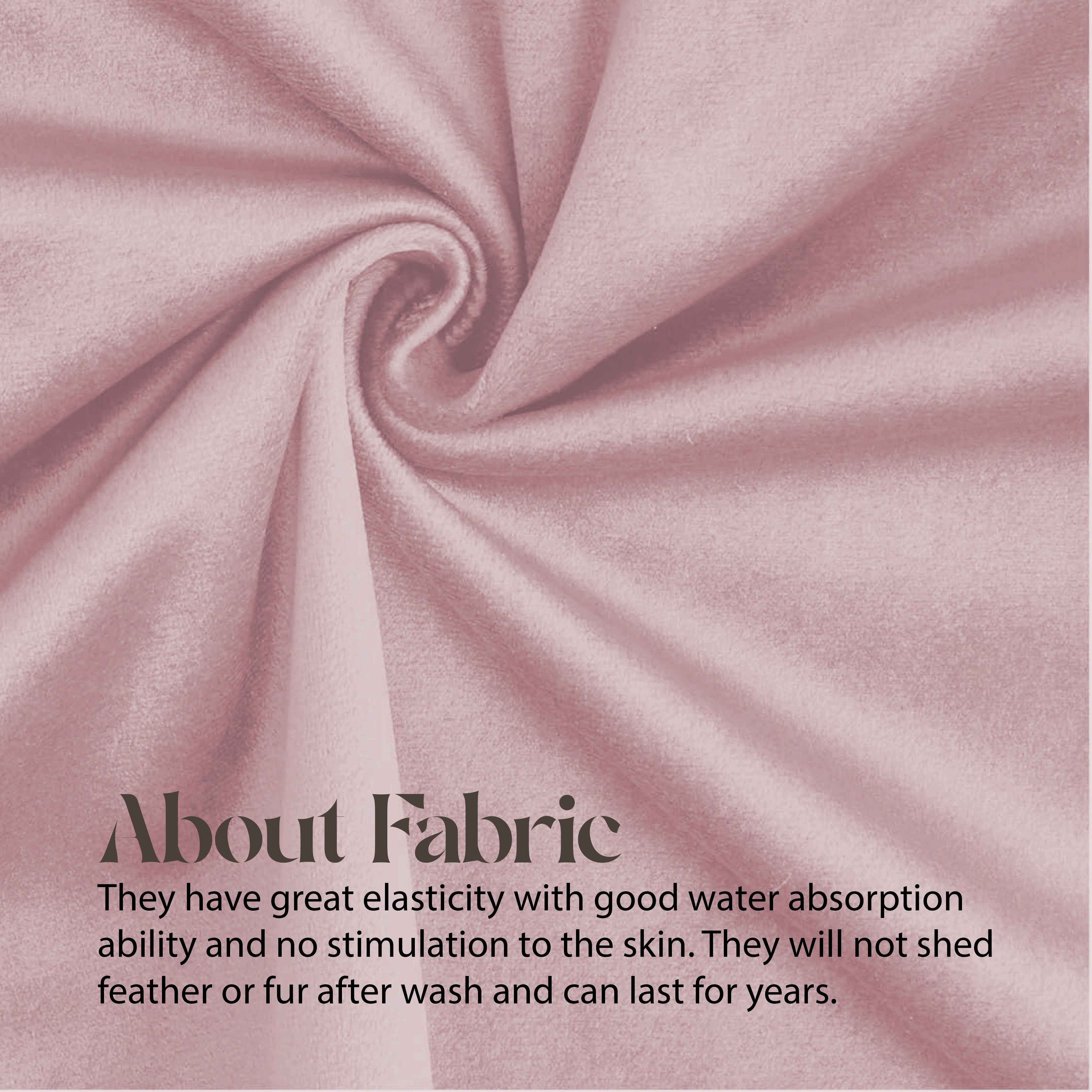 Velvet Cushion Covers 45 x 45 cm - Blush Pink