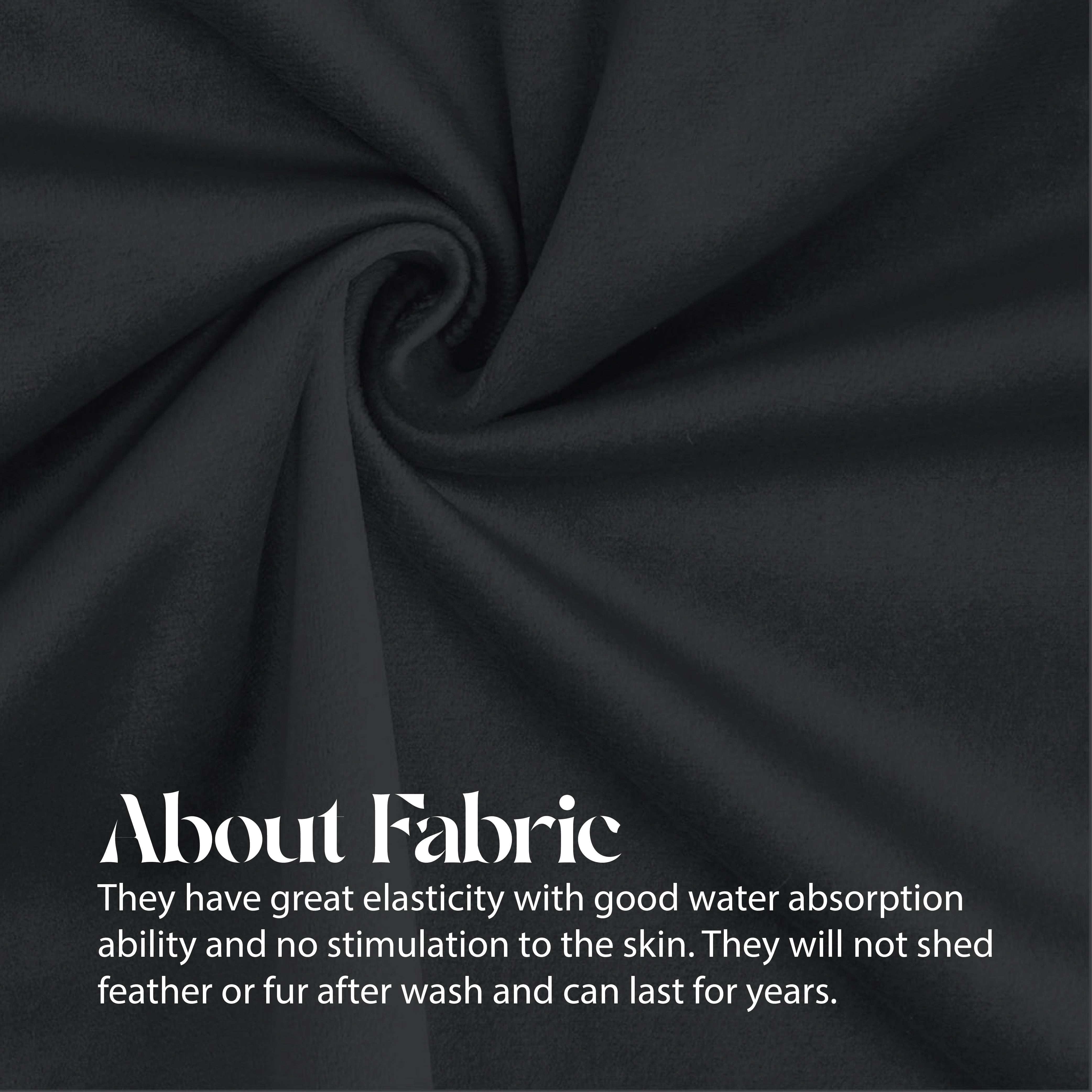 Velvet Cushion Covers 45 x 45 cm - Dark grey