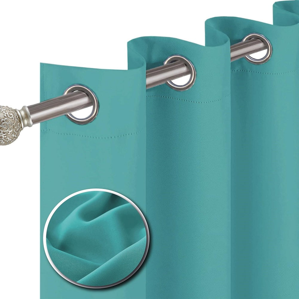 UV-protective blackout curtains