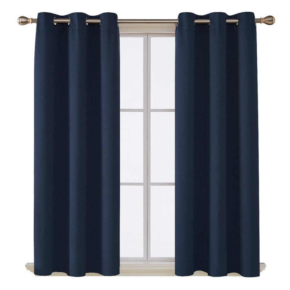 UV-protective blackout curtains