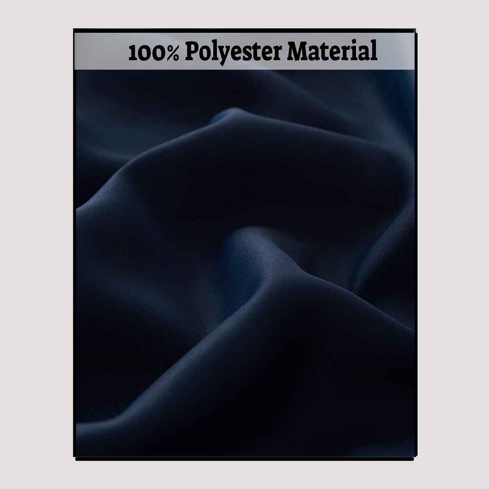 Floor-to-ceiling blackout curtains