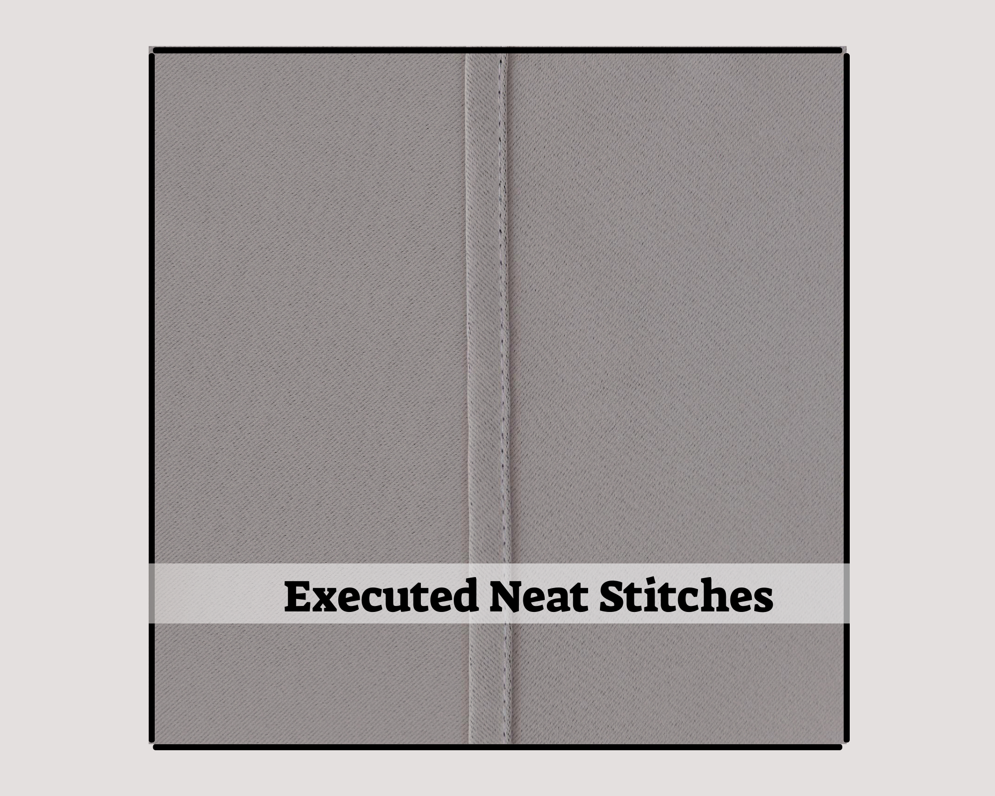 Floor-to-ceiling blackout curtains