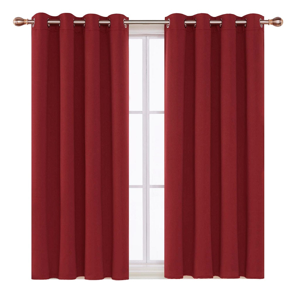 UV-protective blackout curtains