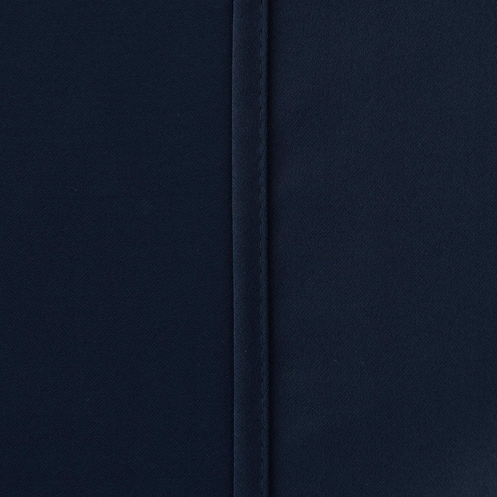 Noise-reducing blackout curtains