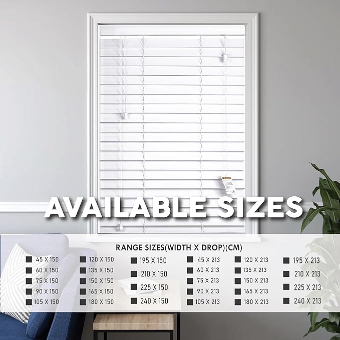 Slats Faux wood blinds