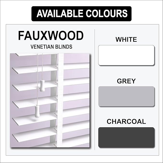 Available colors Faux wood