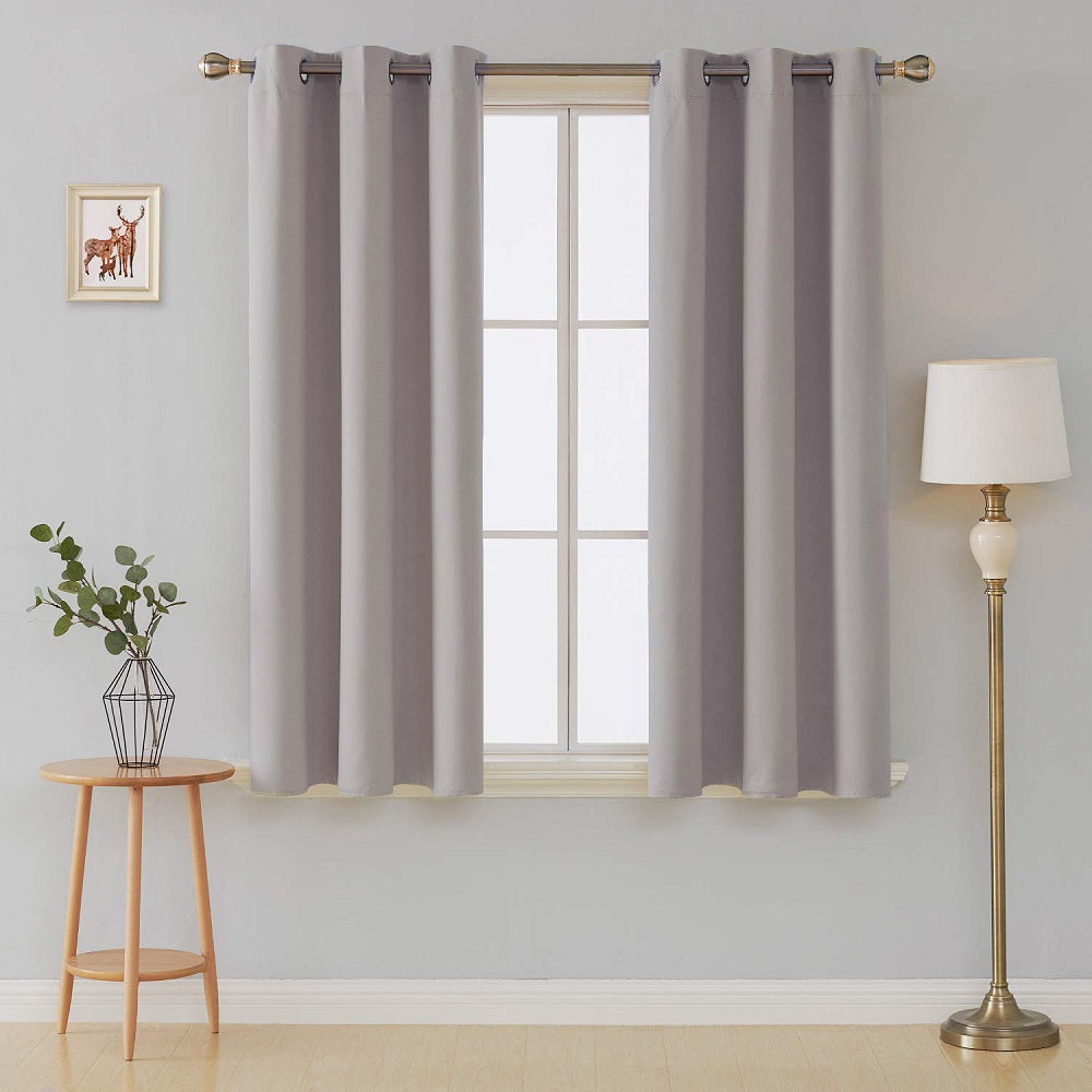Soundproof blackout curtains
