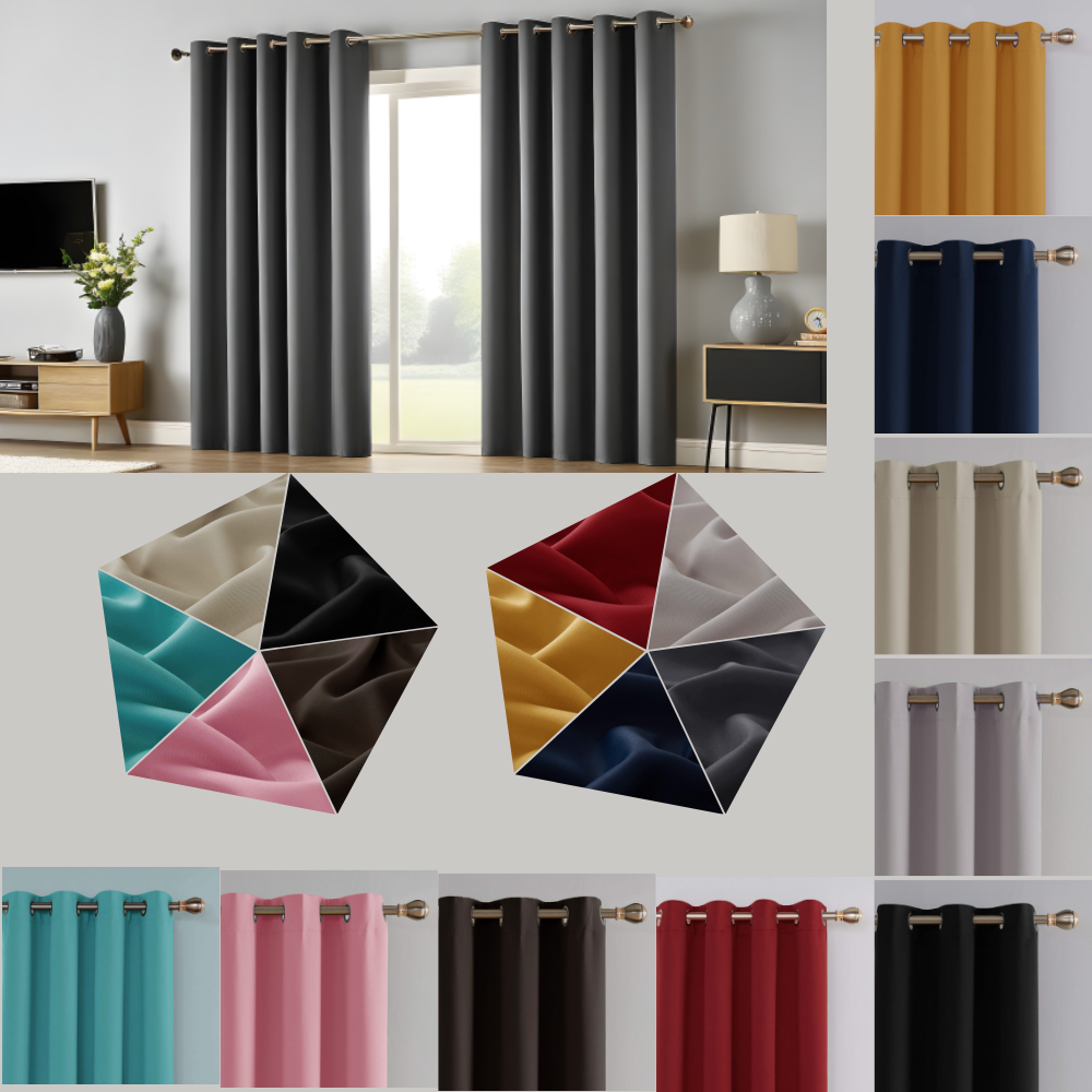 Light-blocking curtains for nurseries