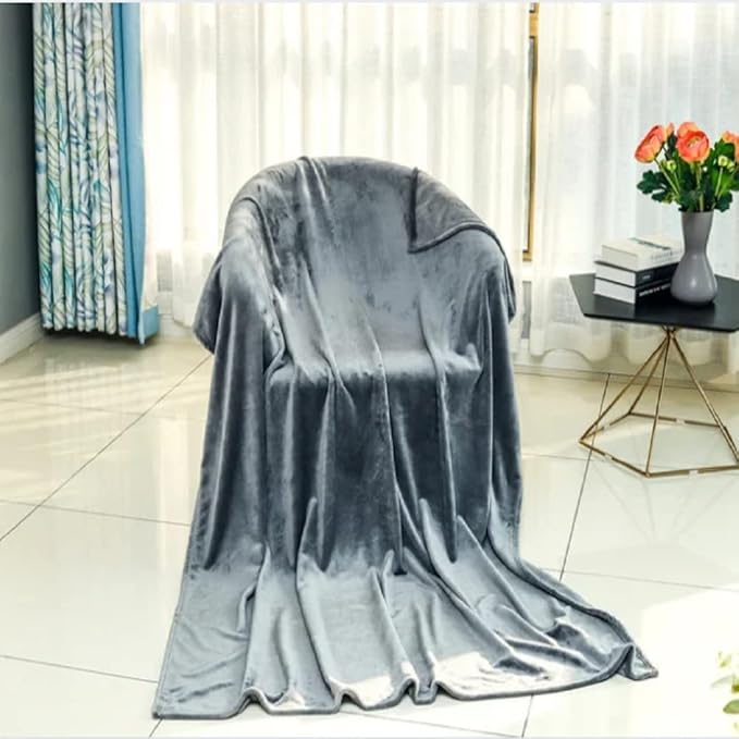 Flannel fleece blanket