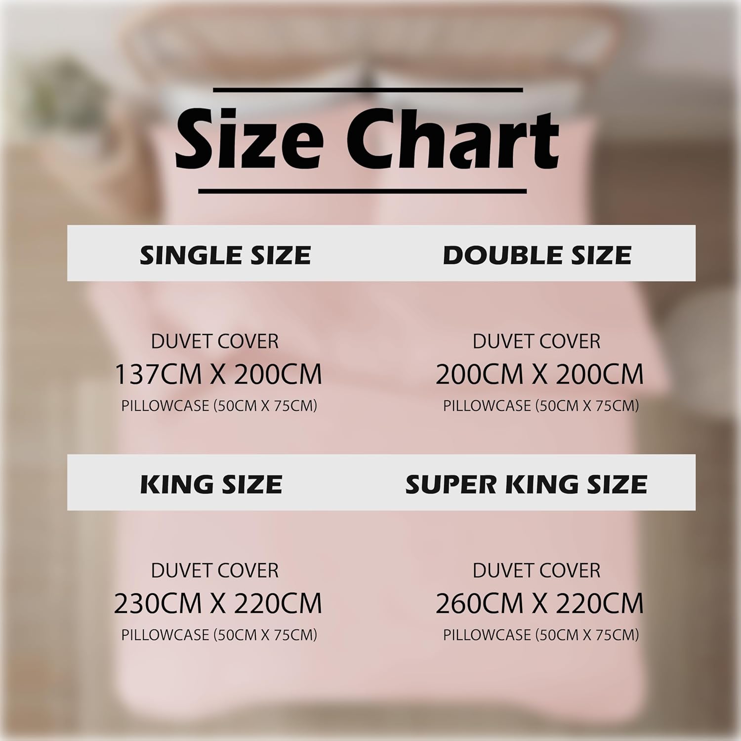 funky gadgets King Size Duvet Cover Sets Blush PInk - Soft Brushed Microfiber Plain Dyed Duvet Cover Sets with Pillow Cases- Bedding Quilt Cover Set.