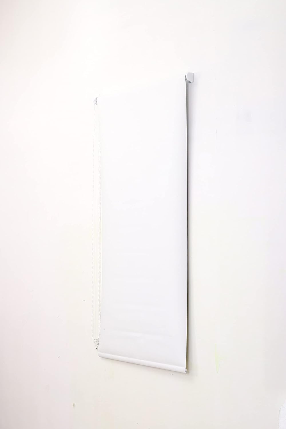 Funky Gadgets Roller Blinds Thermal Blackout Roller Blind, Easy Fit Child Safe Trimmable UV Protection Home Office Window Blinds, White Blinds