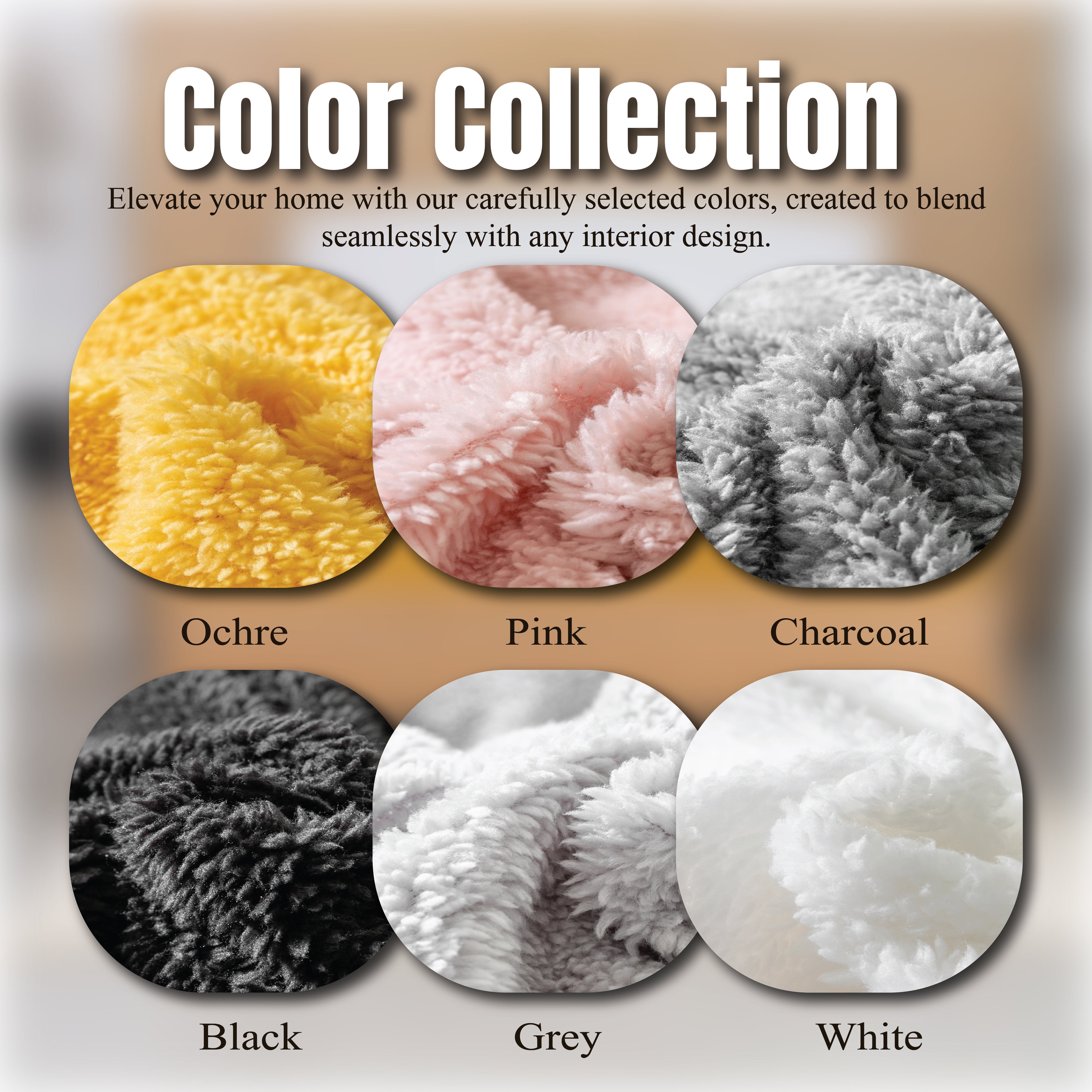 Funky Gadgets Teddy Fleece Fitted Bed Sheet - Ultra-Soft Thermal Bedding, Plain Fluffy Fleece Sheets, Luxury Teddy Bear Design, Ochre Yellow