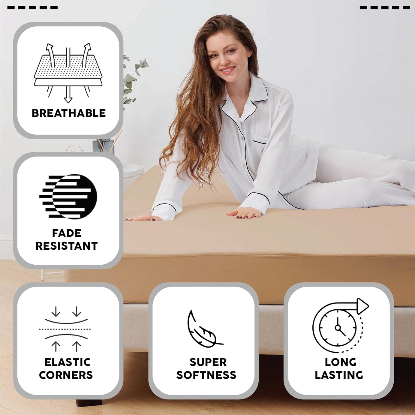 Soft and breathable bedding