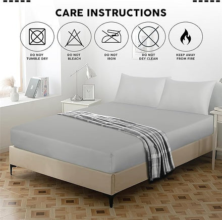 Lightweight yet durable bed sheets