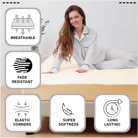 Lightweight yet durable bed sheets