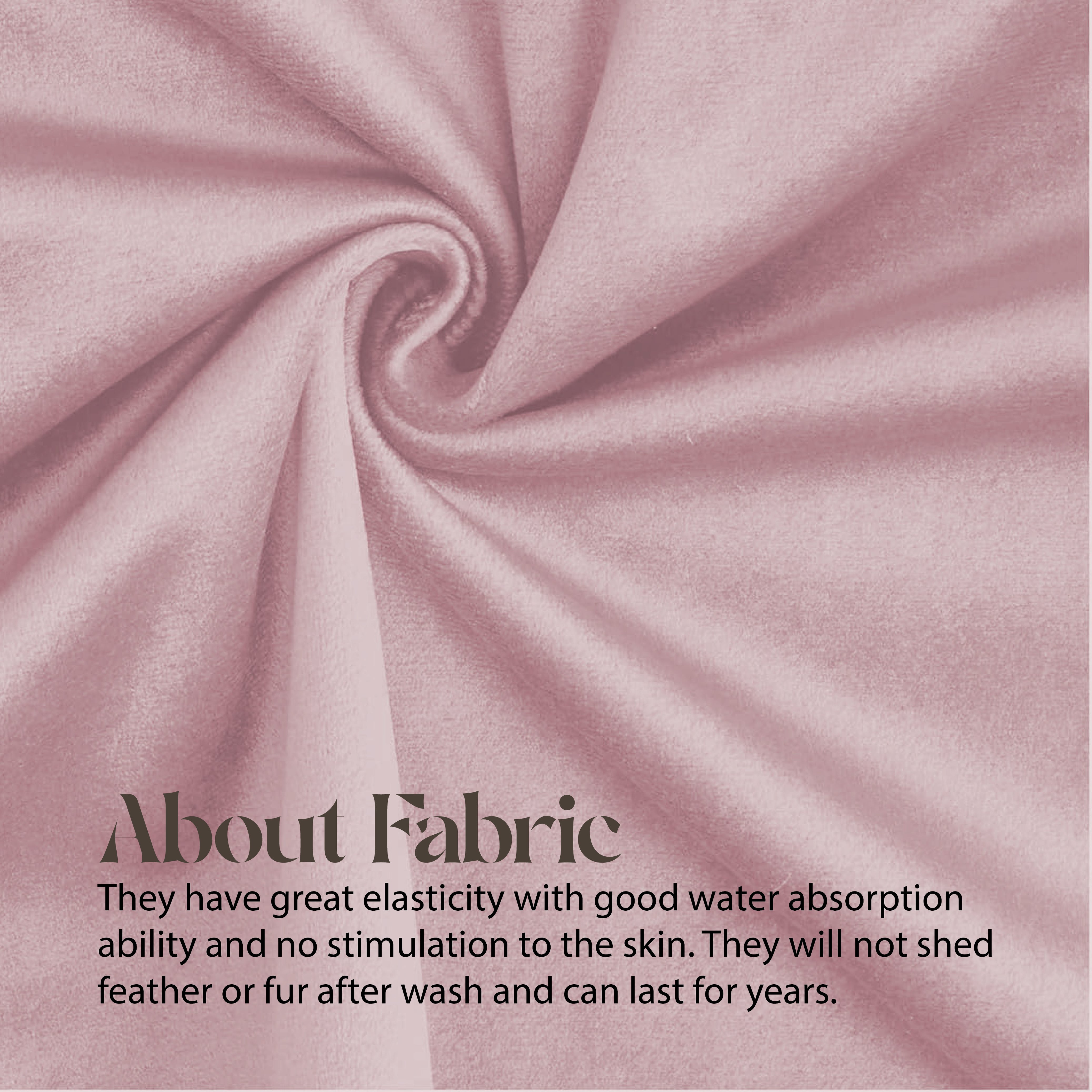 Velvet Cushion Covers 45 x 45 cm - Blush Pink