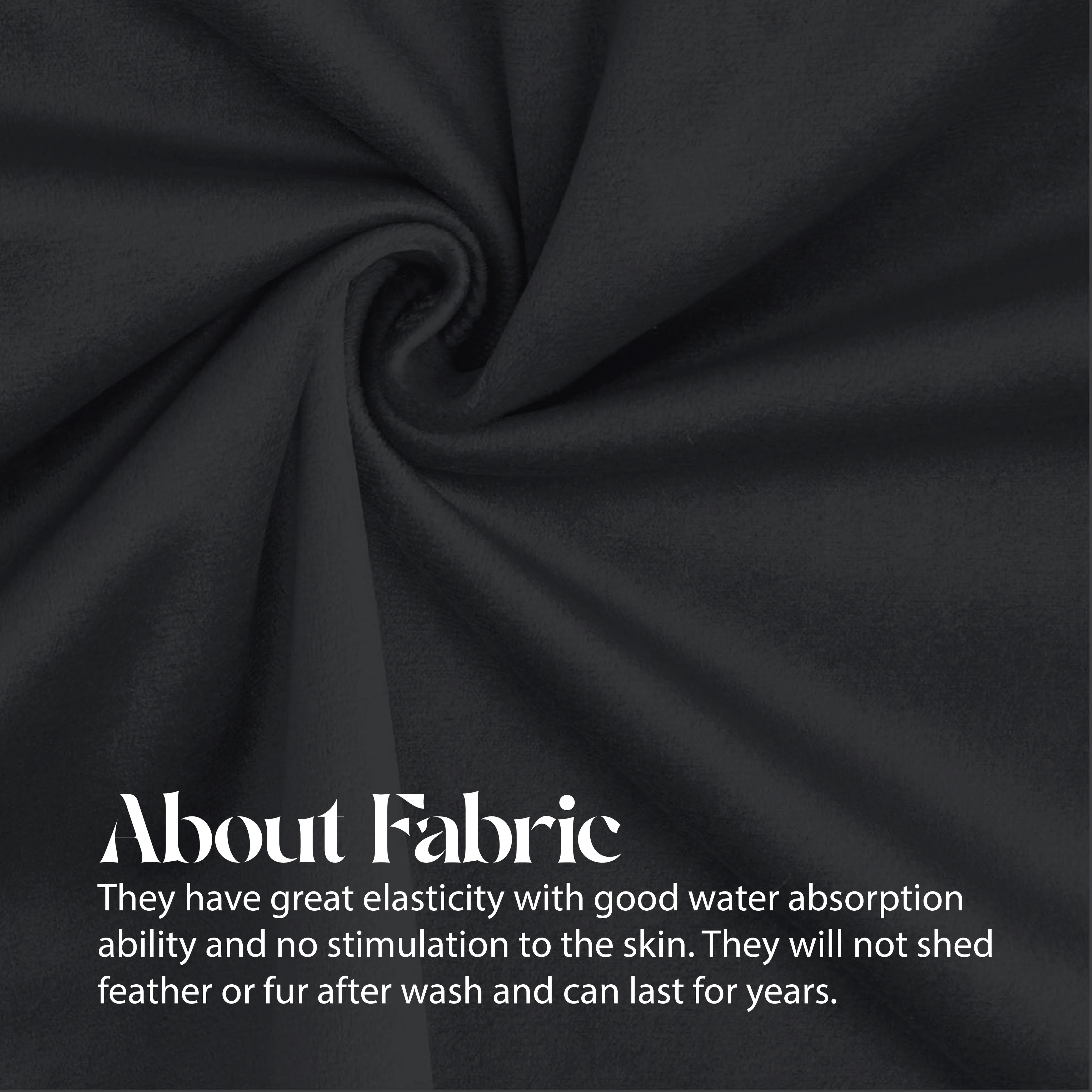 Velvet Cushion Covers 45 x 45 cm - Dark grey