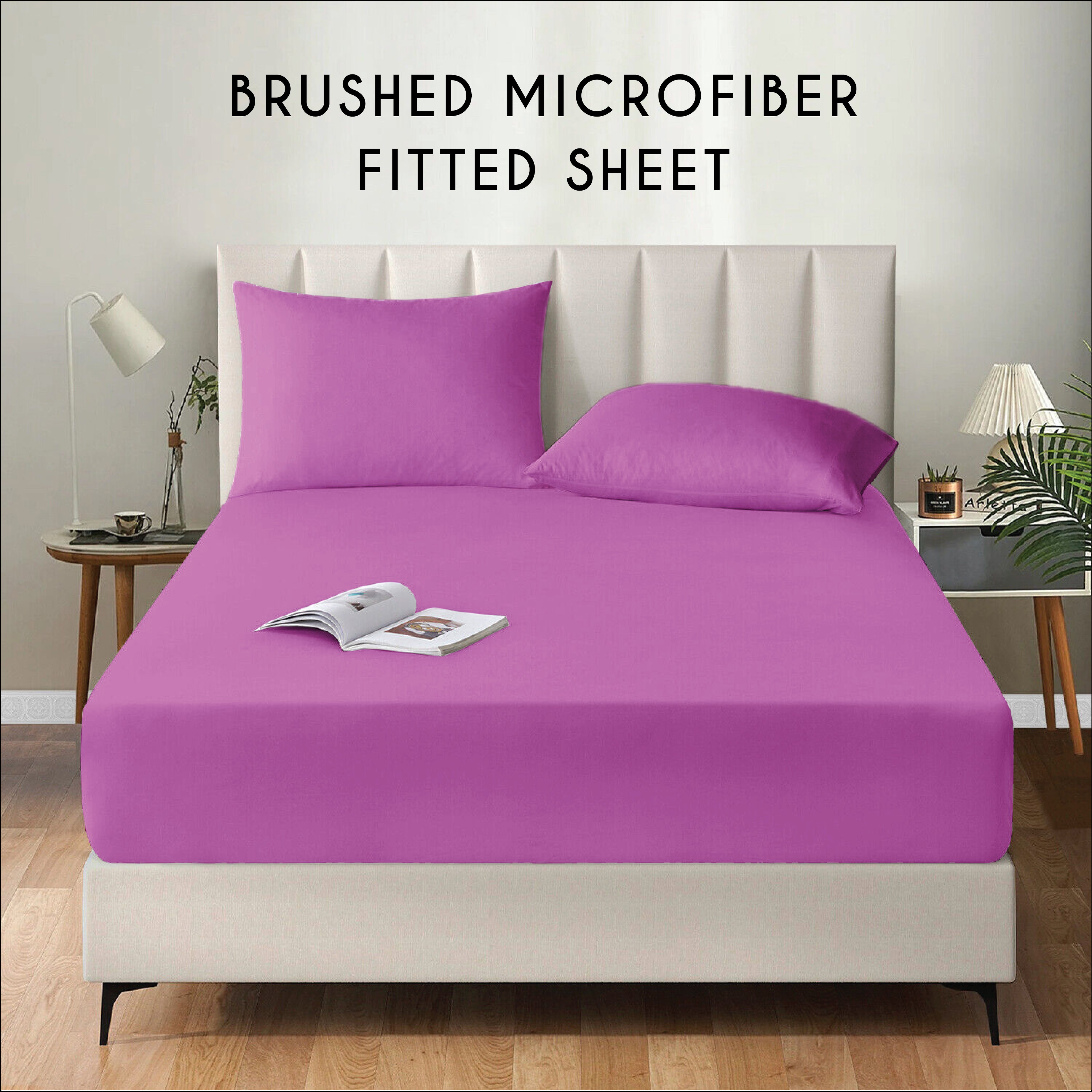 Quick-dry microfiber sheets