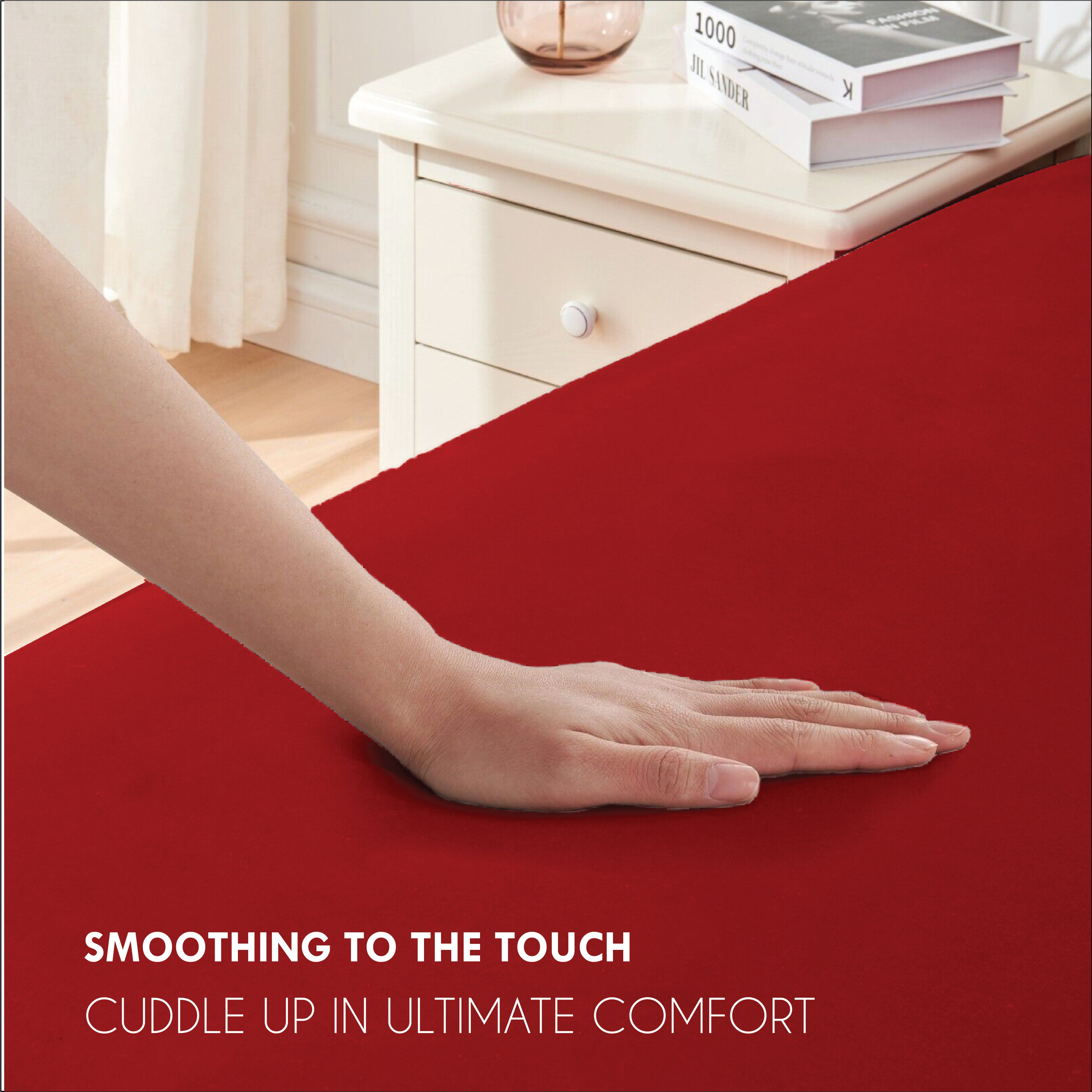 Easy-care fitted sheets