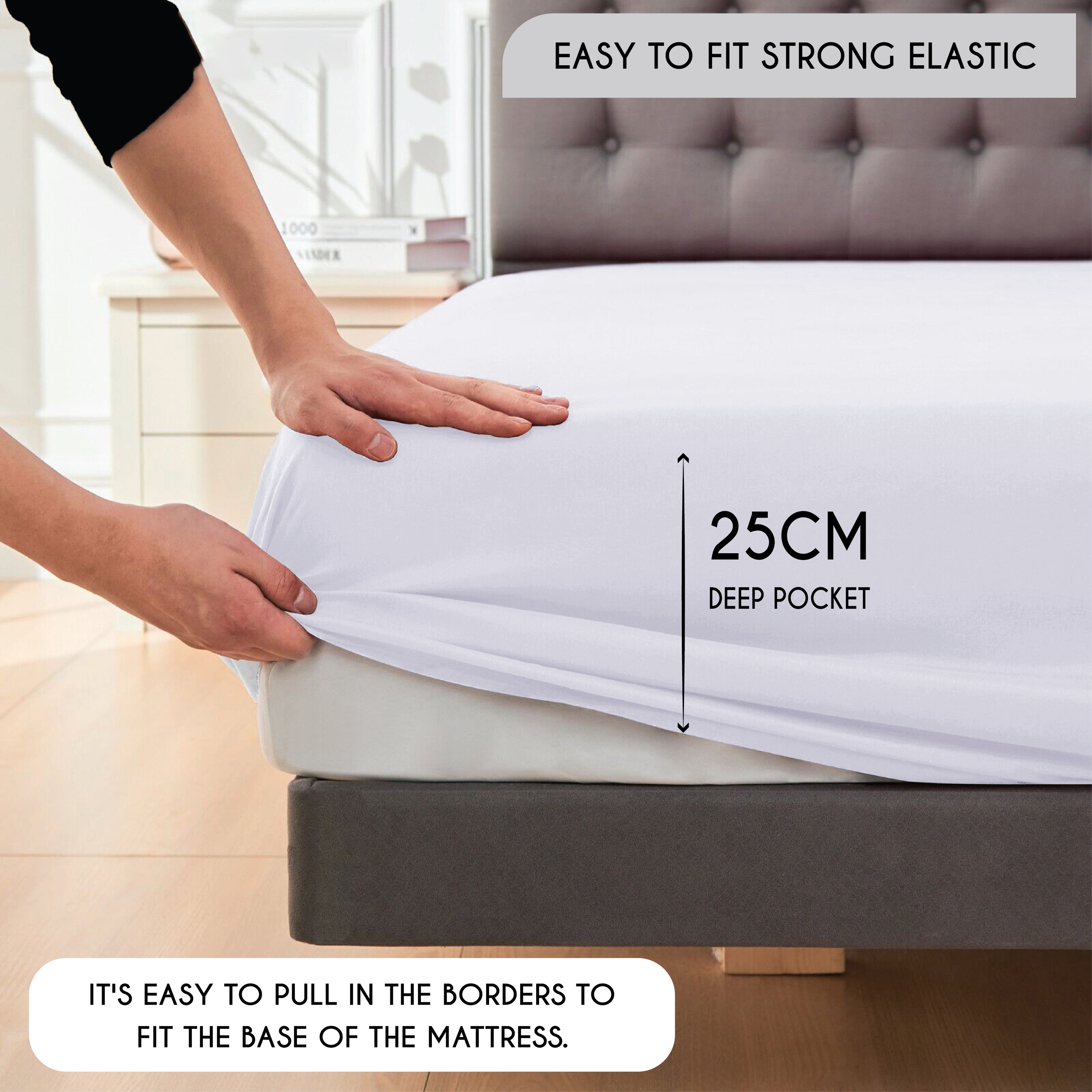 Cool touch microfiber sheets