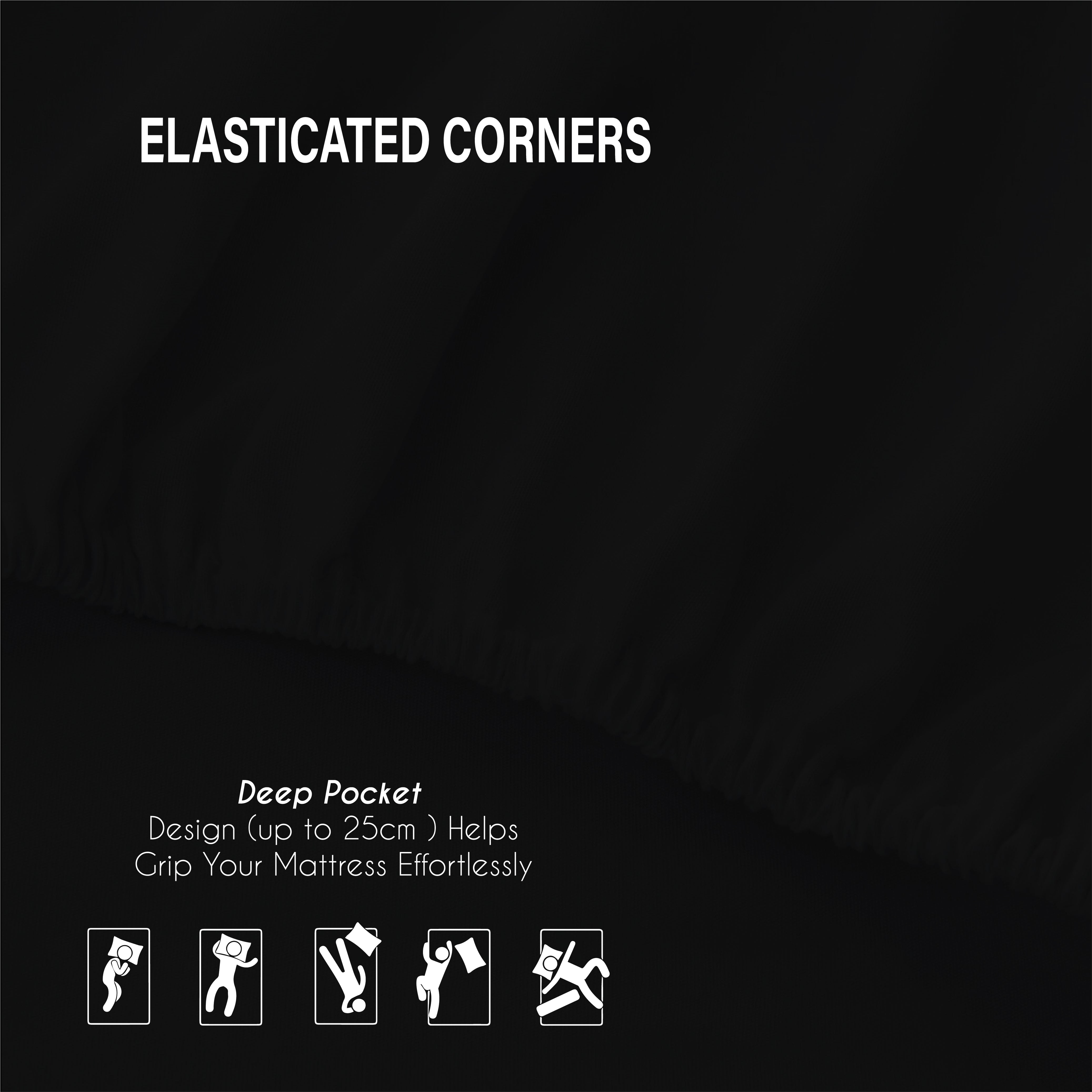 Cool touch microfiber sheets