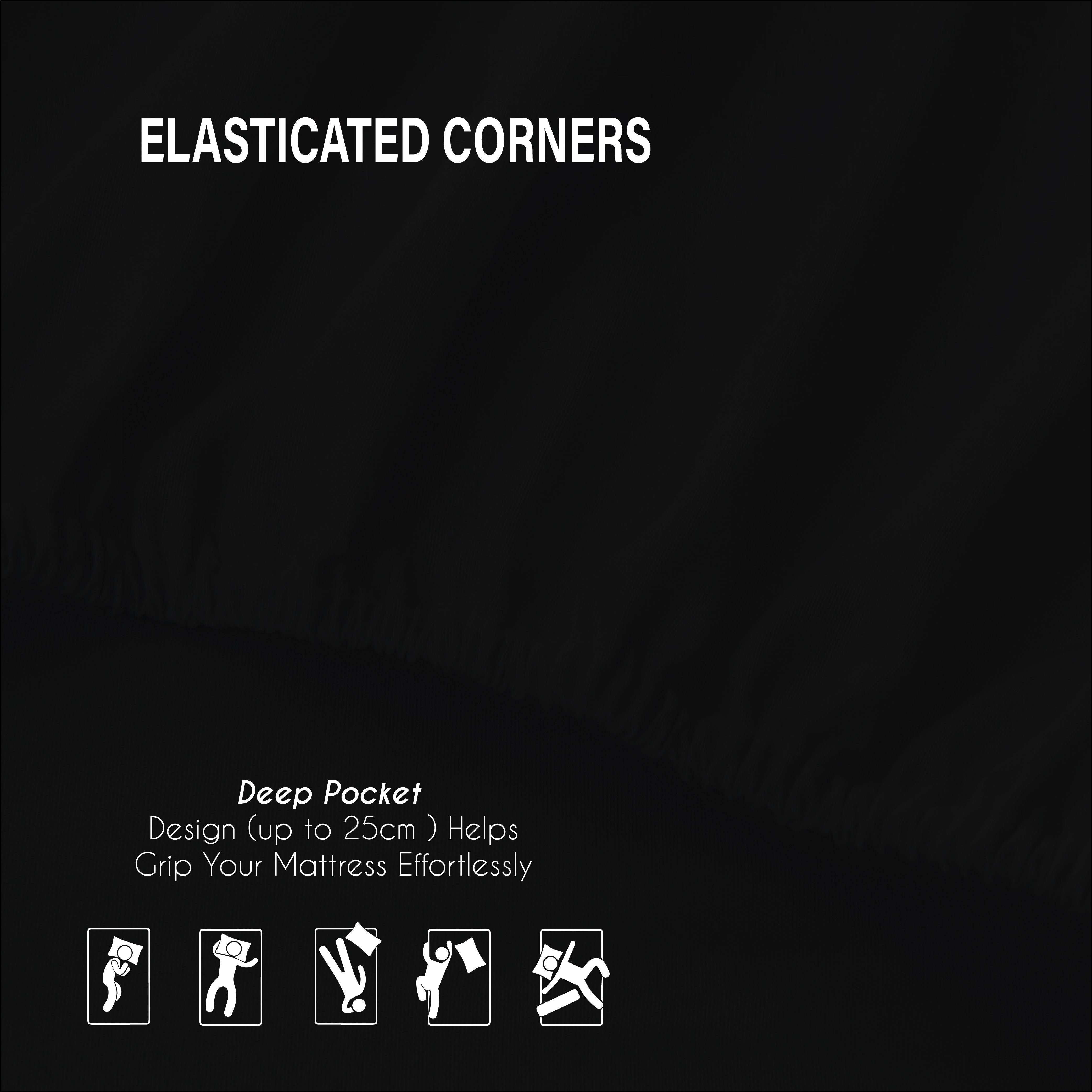 Cool touch microfiber sheets