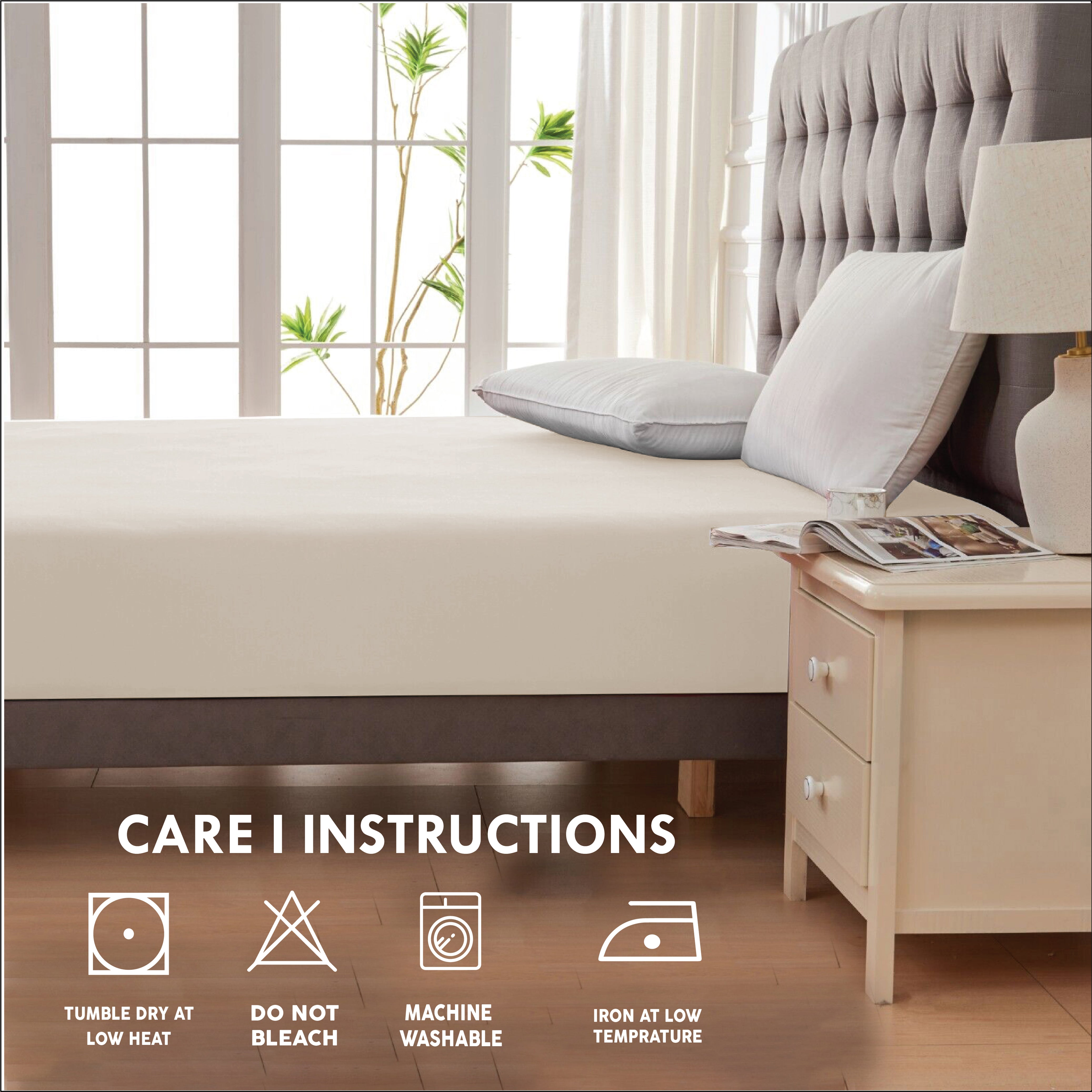   25 cm deep-pocket sheets