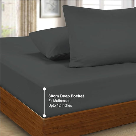 Deep fitted sheet 30CM
