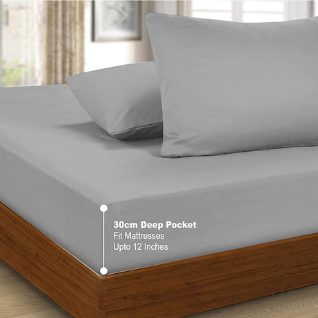 Microfiber 30cm fitted sheet 
Easy care 