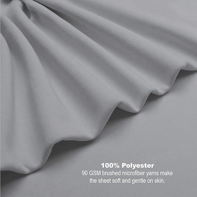 Hypoallergenic 40cm Depth Microfiber Fabric  in UK