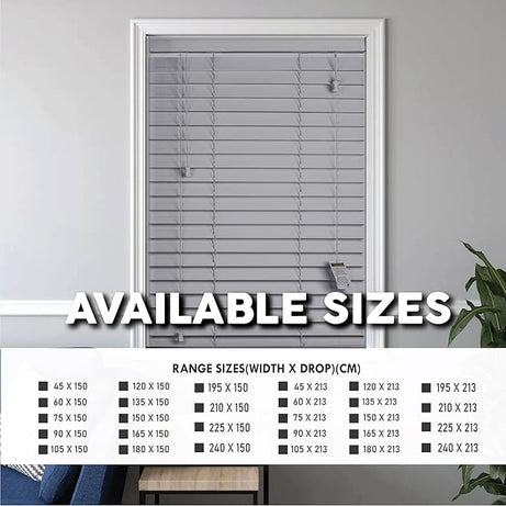 Many sizes are available 
