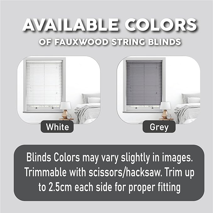 Trimmable blinds 