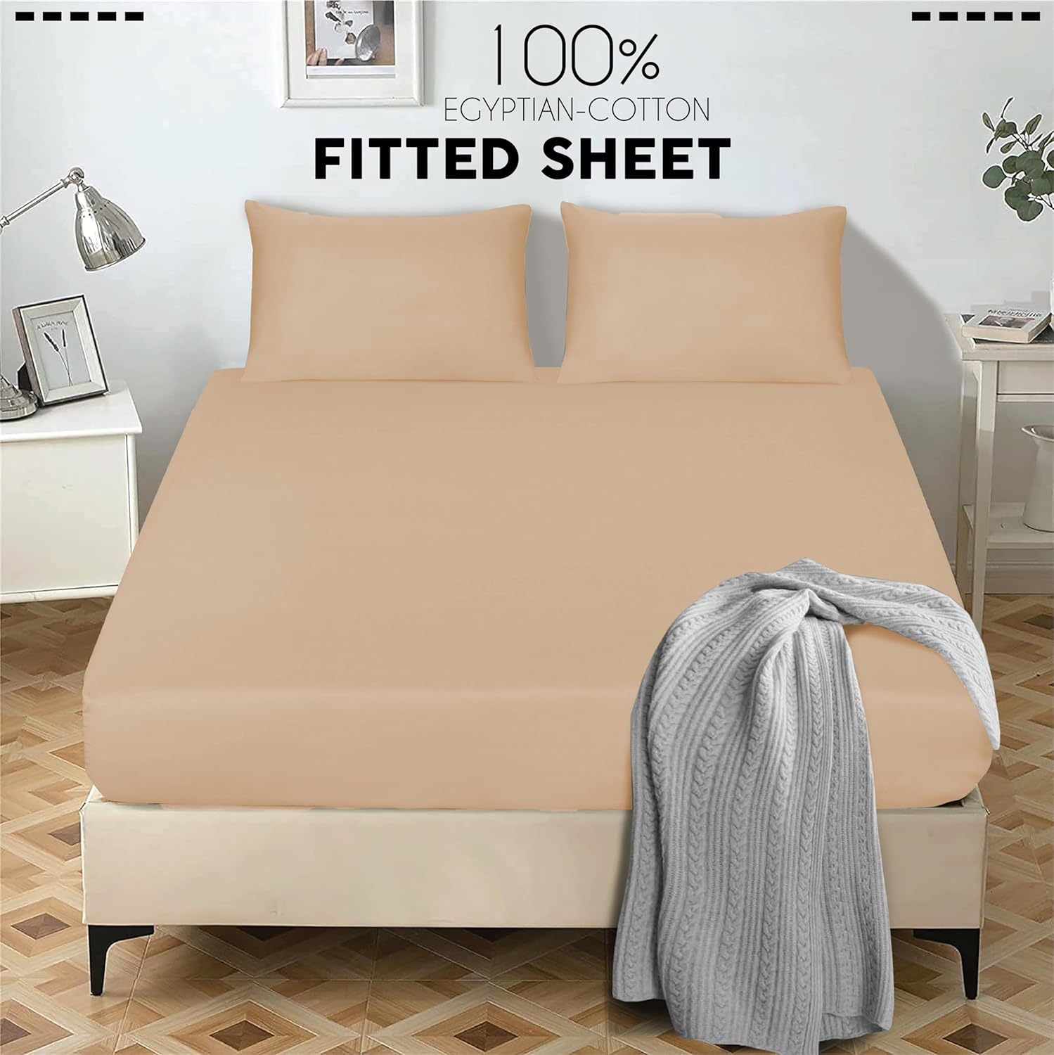 100% Egyptian cotton 300 thread count