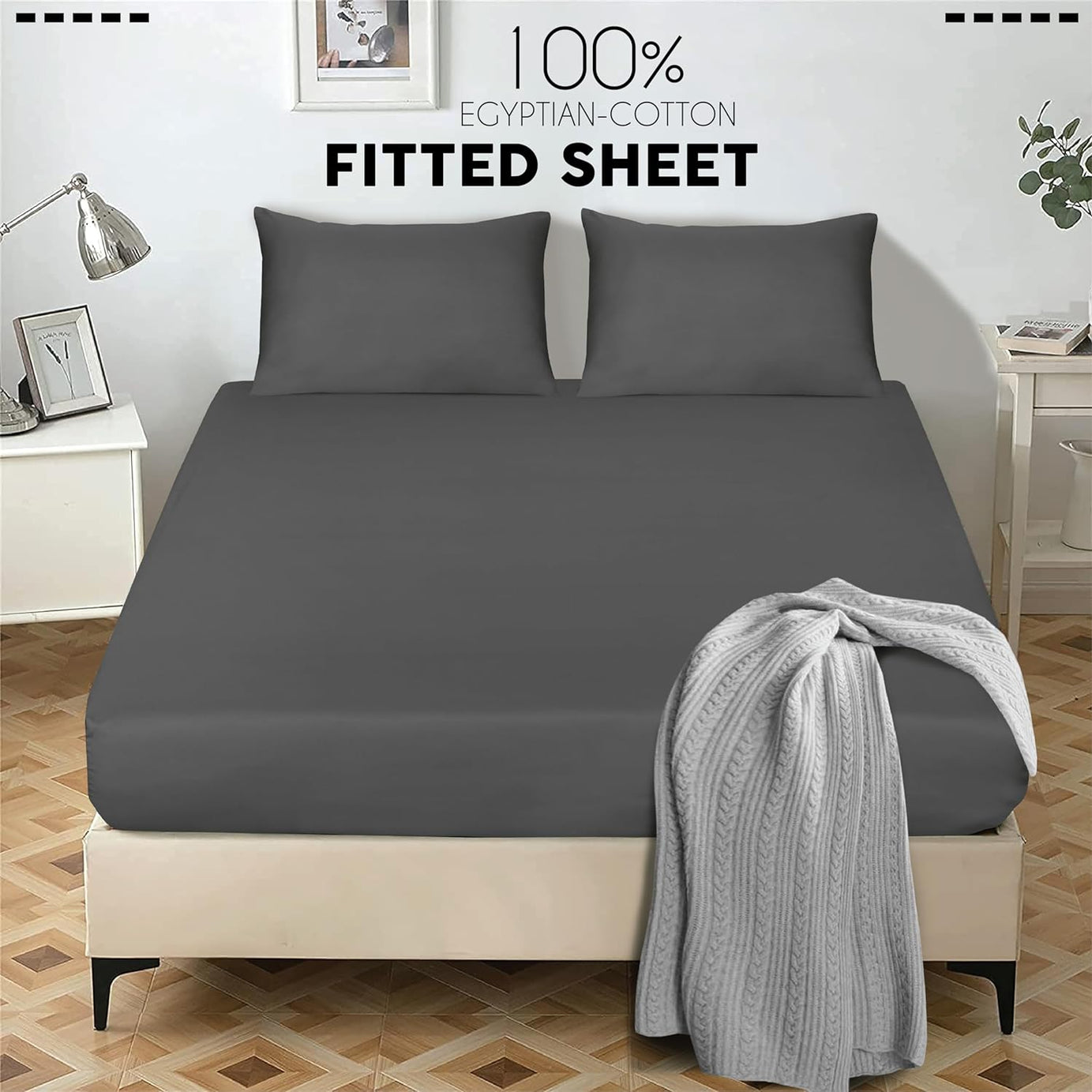100% Egyptian cotton 300 thread count