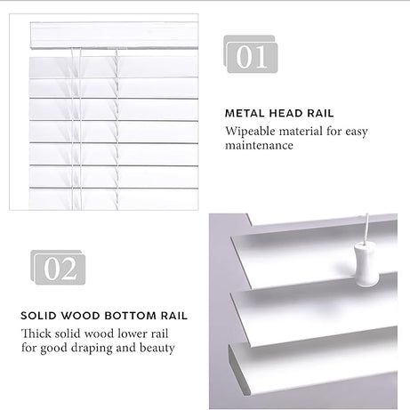 Slats Faux wood blinds 