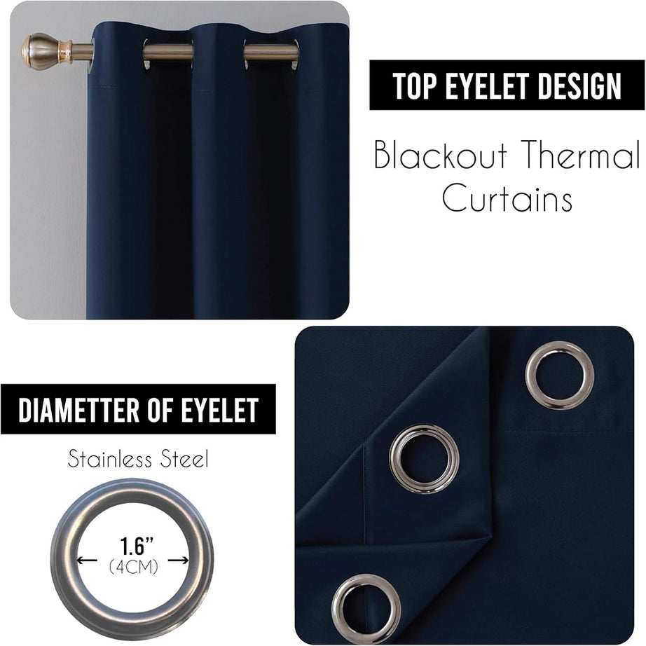 Soundproof blackout curtains uk 
