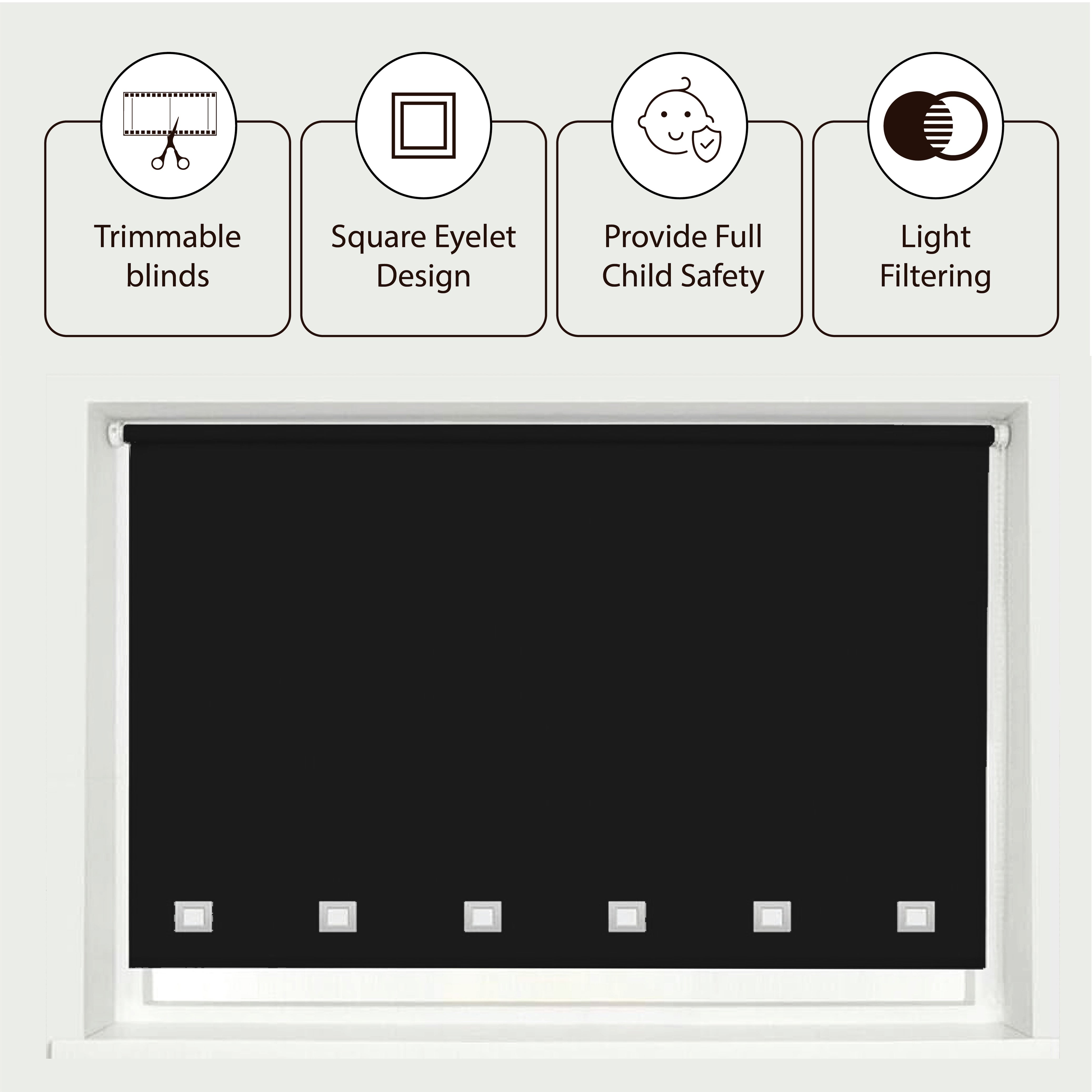 UK  Square Eyelet Blinds