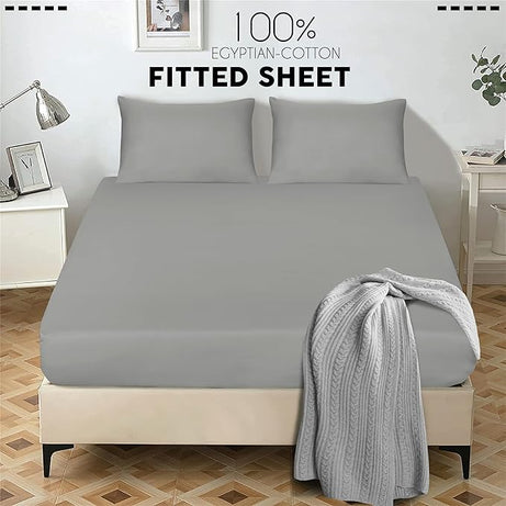 Deep pocket fitted sheets