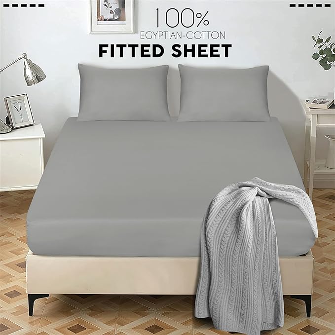 Deep pocket fitted sheets