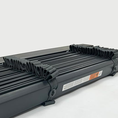 Funky gadgets Charcoal Faux wood Window Venetian Blinds 50mm Horizontal Slats Wooden  Blinds for Kitchen Trimmable, Child Safe Tape Design Blind Embossed Pattern