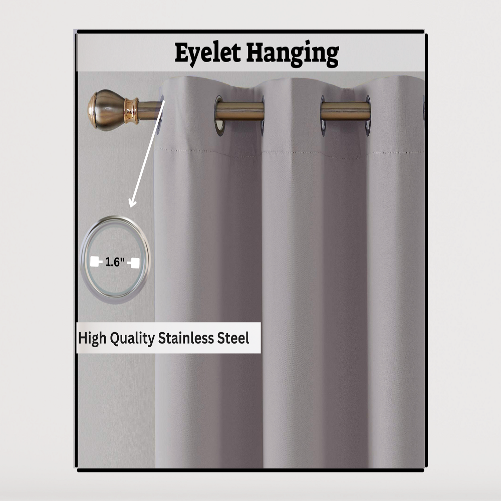 Blackout bedroom curtains