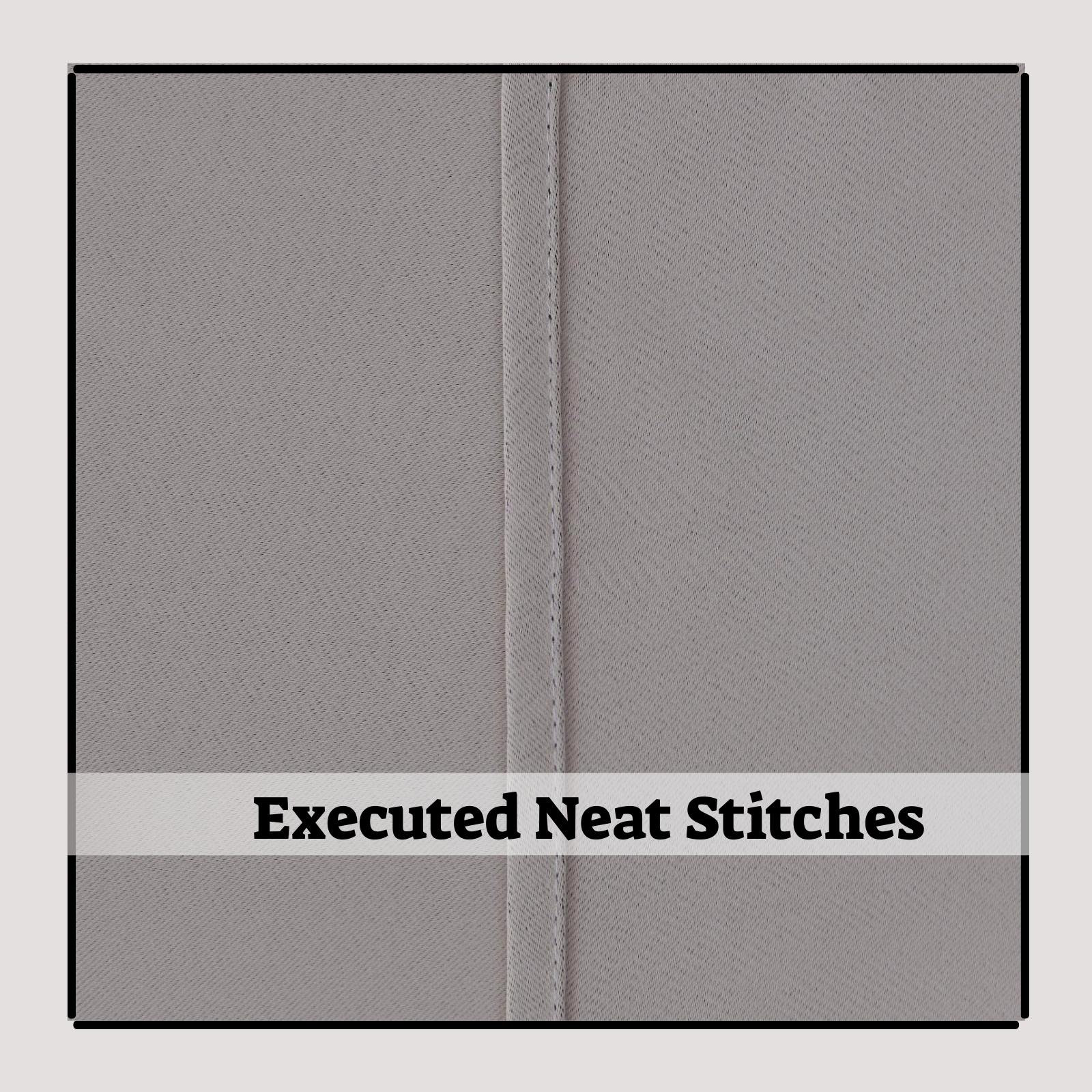 Floor-to-ceiling blackout curtains