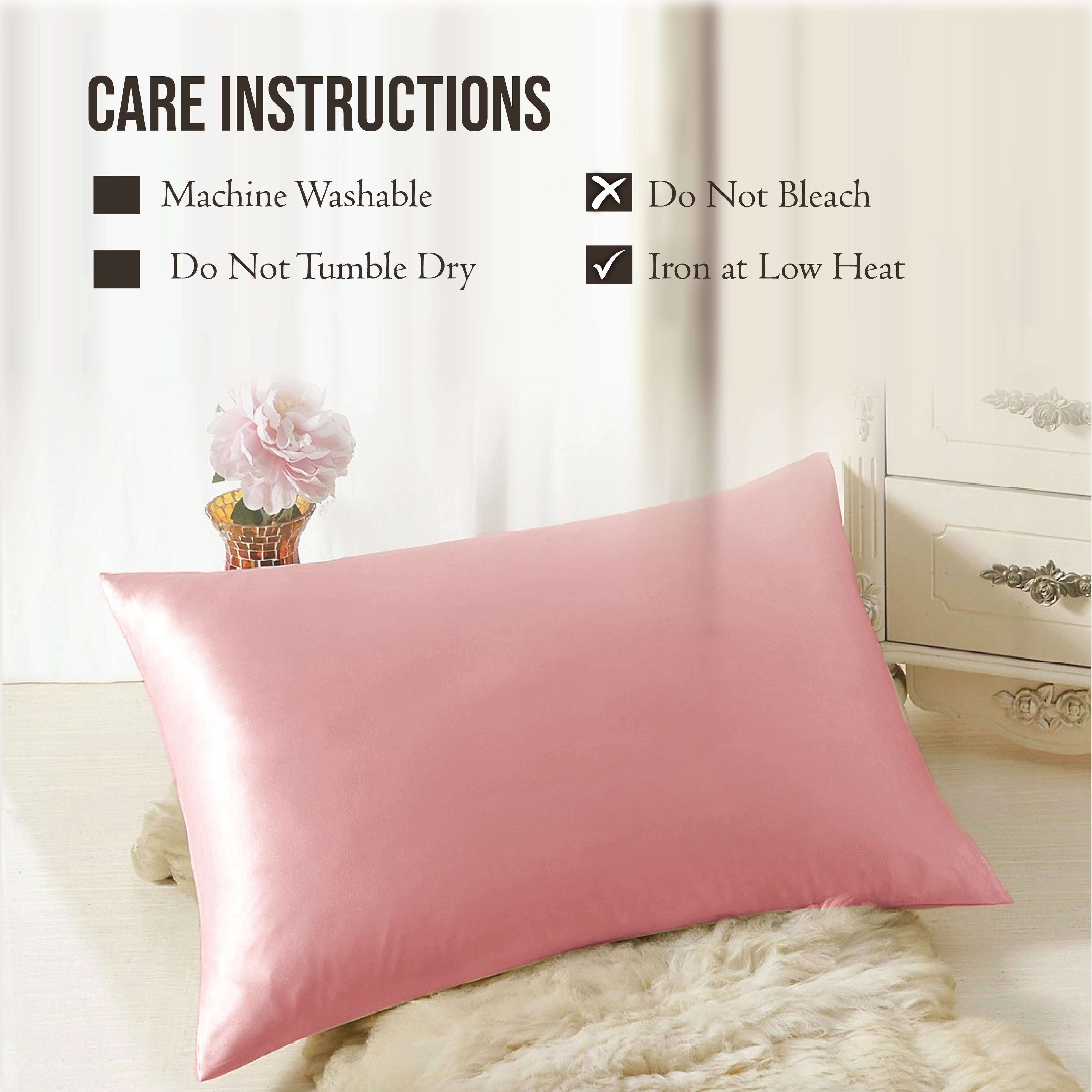  Smooth silk pillowcase