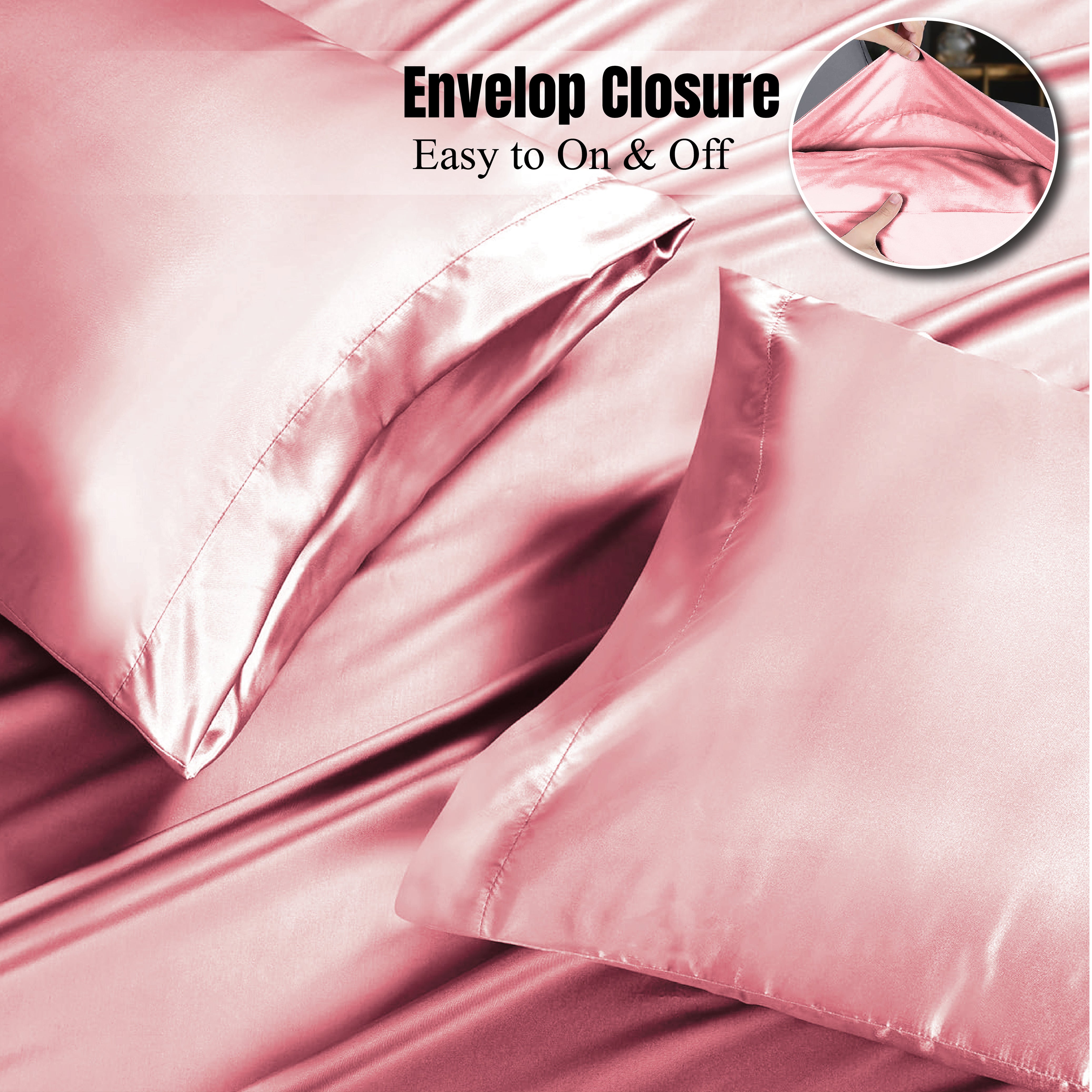  Machine washable silk pillowcase