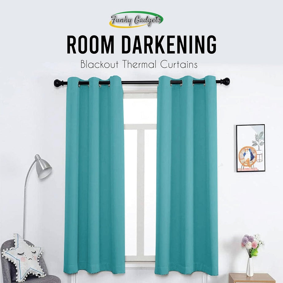 Soundproof blackout curtains