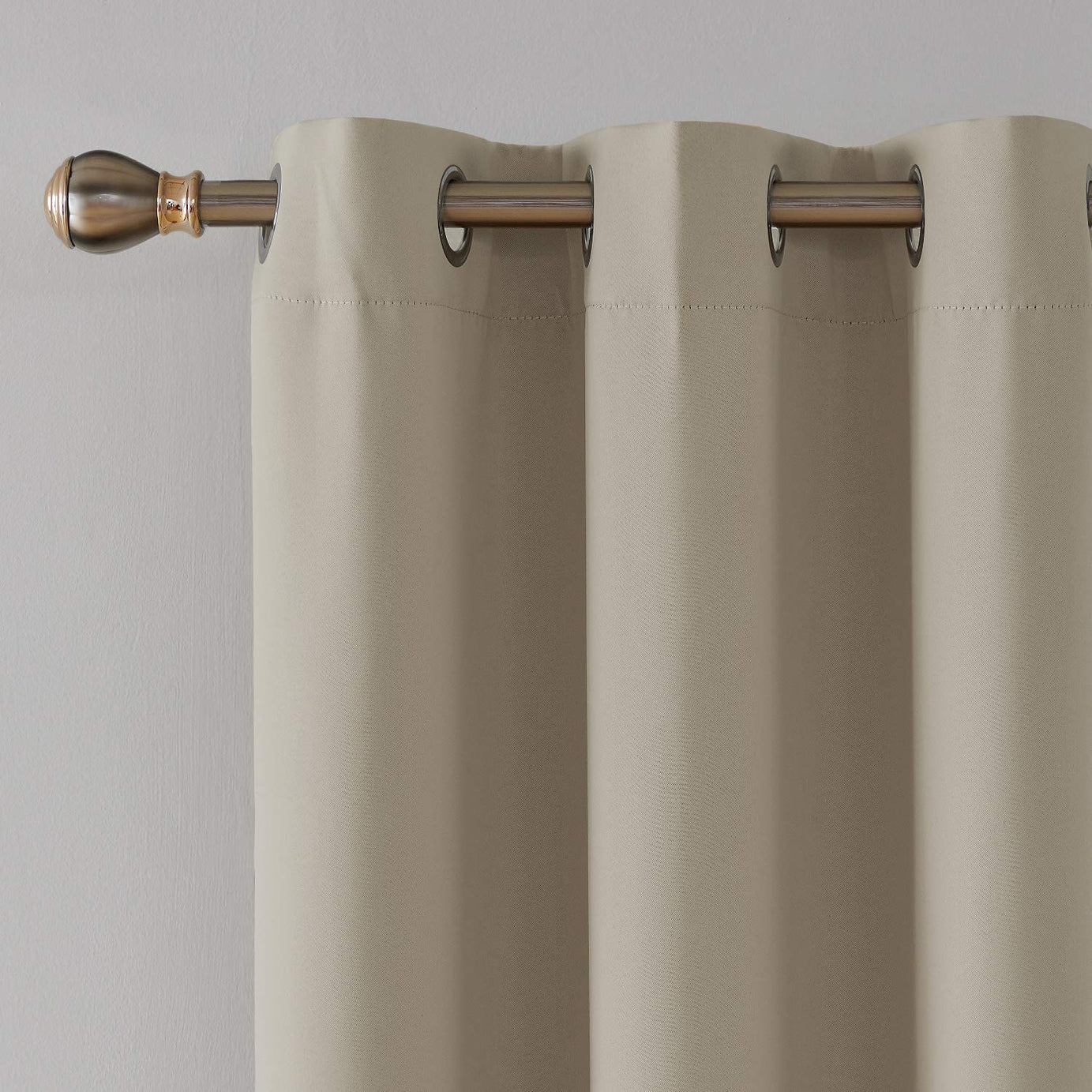 Thermal-insulated blackout curtains