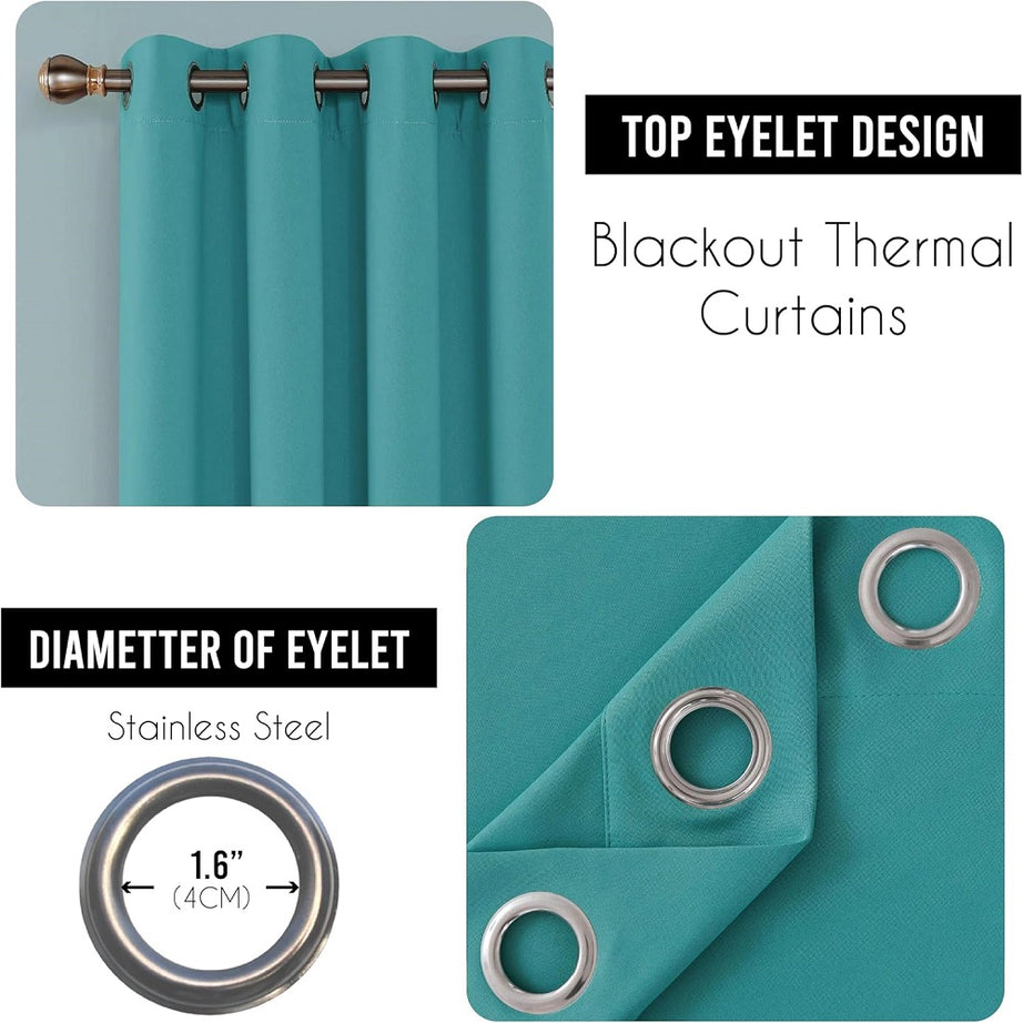 Full blackout curtains