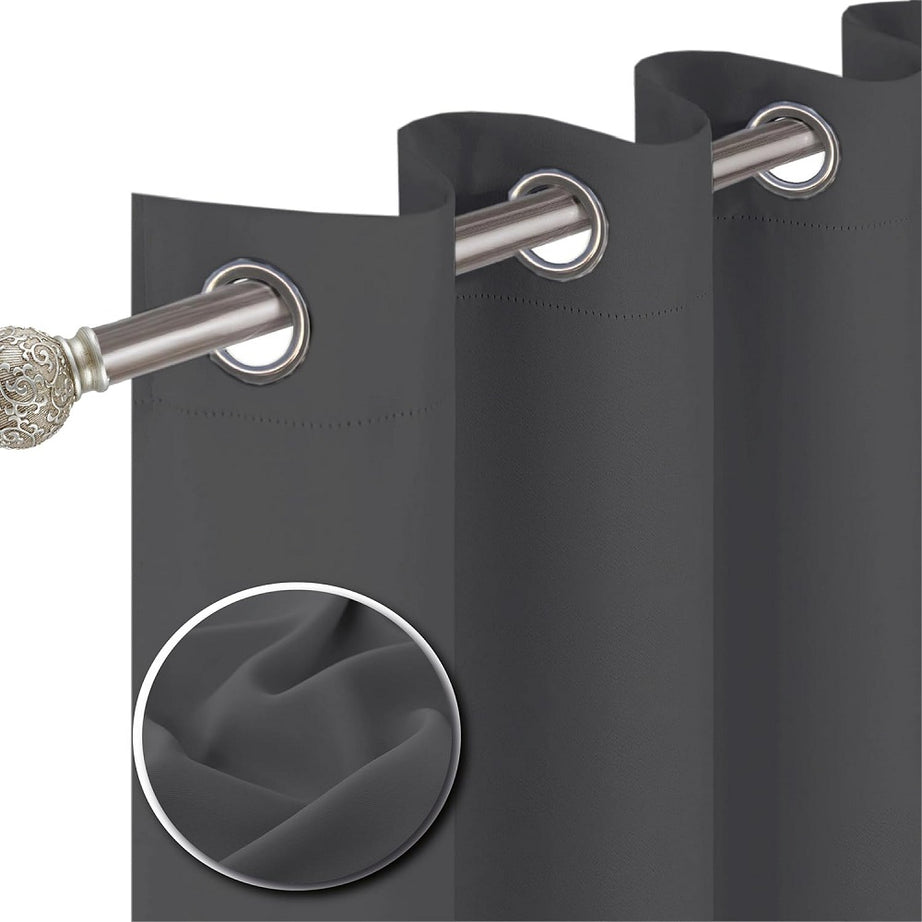 Energy-efficient blackout curtains