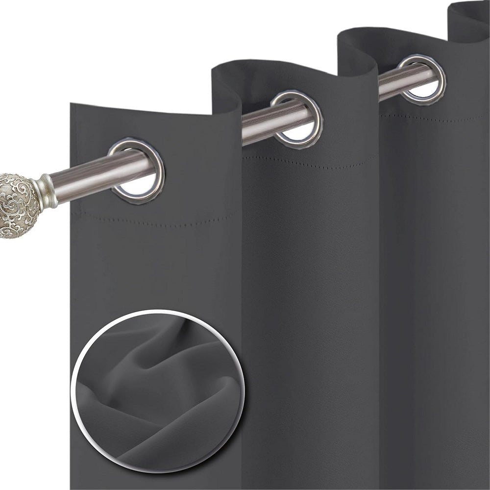 Energy-efficient blackout curtains